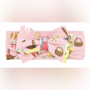 Little Sleepies Petal Hop To It Luxe Bow Headband